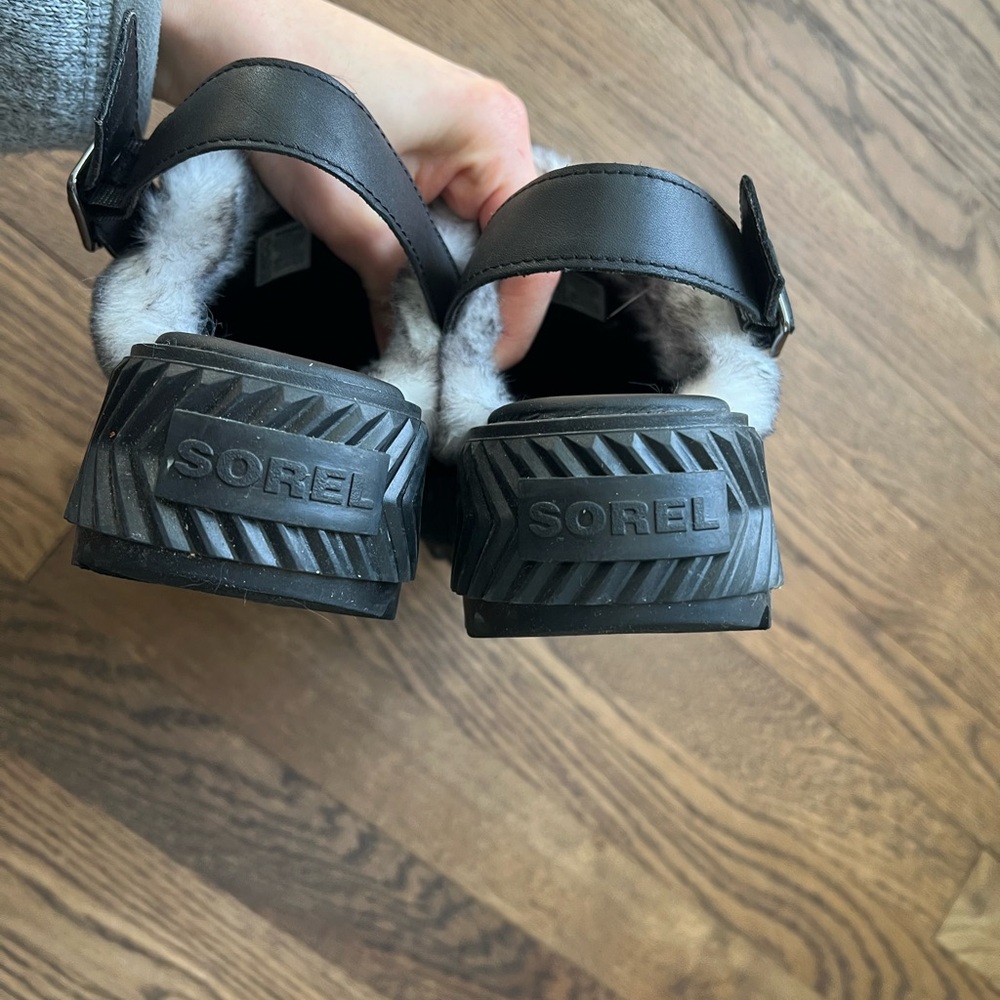 Sorel Ona Ave Fur-Lined Mules View 6